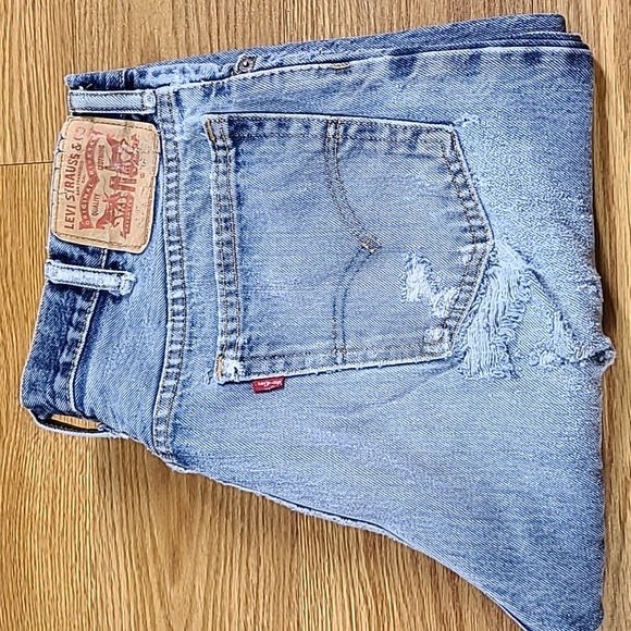 LEVI'S 2013 VINT MECHANIC DISTRESSED DISTROYED STONE WASH MENS BOOTCUT JEAN'S - Picture 1 of 8